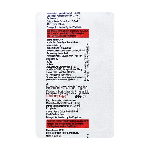 DONEP M Tablet 15's - Global Surgicals