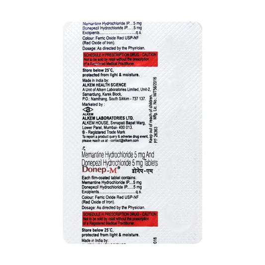 DONEP M Tablet 15's - Global Surgicals