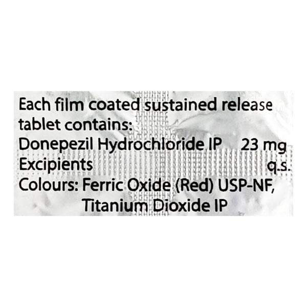 Donetaz SR 23mg Tablet 10'S - Global Surgicals