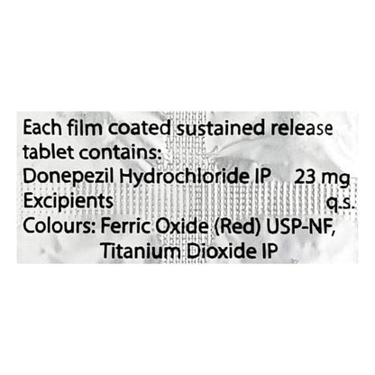 Donetaz SR 23mg Tablet 10'S - Global Surgicals