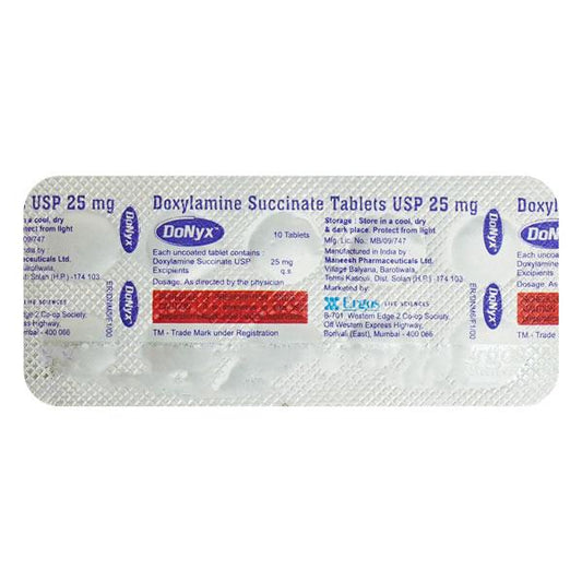 DONYX Tablet 10's - Global Surgicals