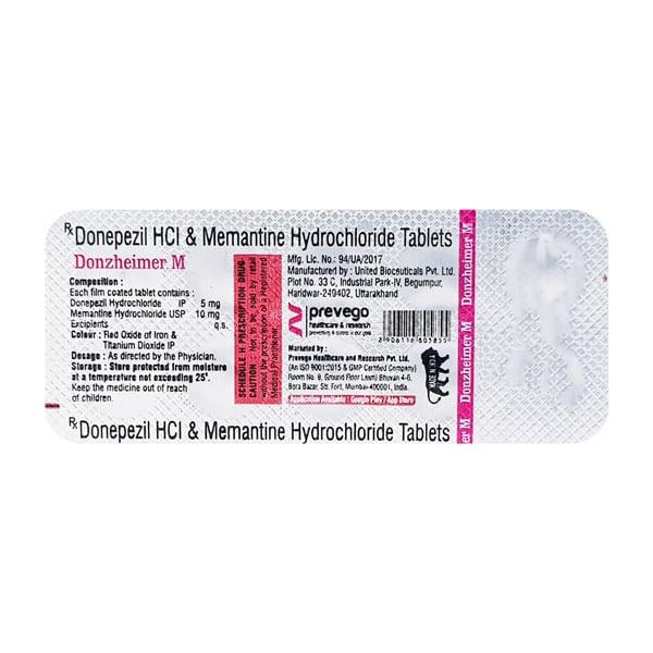DONZHEIMER M Tablet 10's - Global Surgicals
