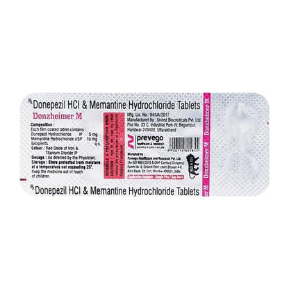 DONZHEIMER M Tablet 10's - Global Surgicals