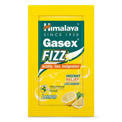 Himalaya Gasex Fizz Lemon Flavour, 5 Sachets