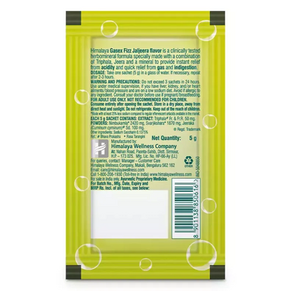 Himalaya Gasex Fizz Jaljeera Flavour, 5 Sachets