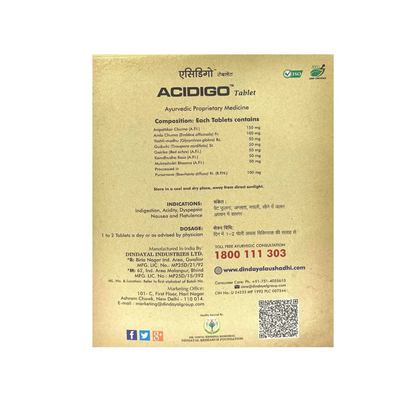 Dindayal Acidigo Tablets (2x30)