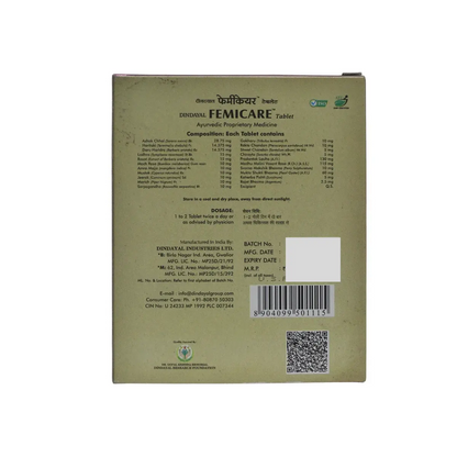 Dindayal Femicare Tablets (2x30)