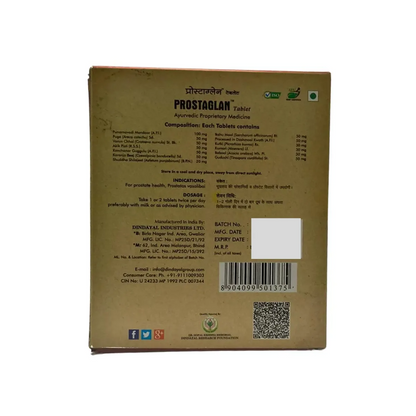 Dindayal Prostaglan Tablets (2x30)