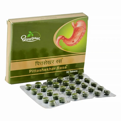 Dhootapapeshwar Pittashekar Rasa, 30 Tablets
