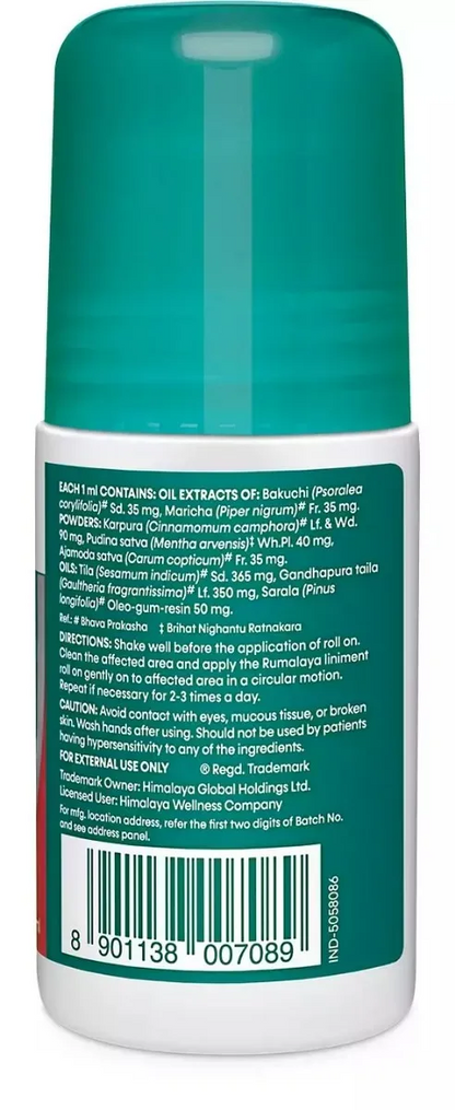 Himalaya Rumalaya Liniment Roll On, 60 ml