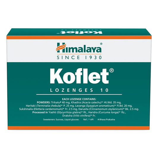 Himalaya Koflet Lozenges, 10 Count