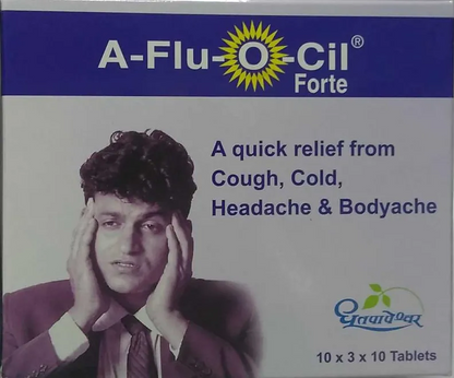 Dhootapapeshwar A Flu-O-Cil Forte, 10 Tablets