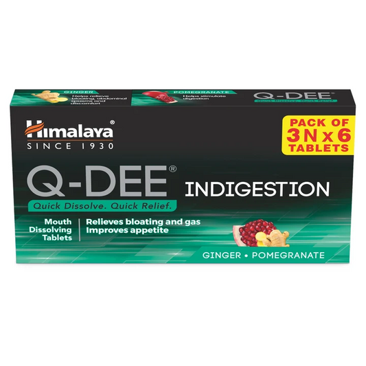 Himalaya Q-Dee Indigestion, 6 Tablets