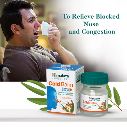 Himalaya Rapid Action Eucalyptus Cold Balm, 10 gm