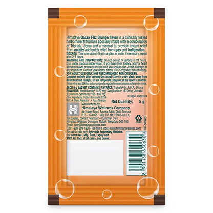 Himalaya Gasex Fizz Orange Sachet 5 gm