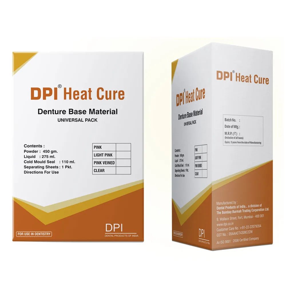 DPI Cold Mould Seal Denture Base Resin - Global Surgicals