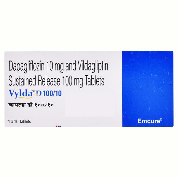 VYLDA D 10/100 Tablet 10's