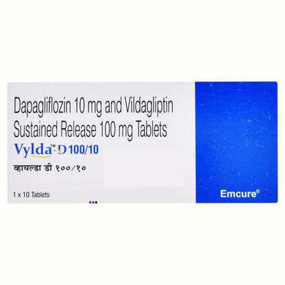 VYLDA D 10/100 Tablet 10's