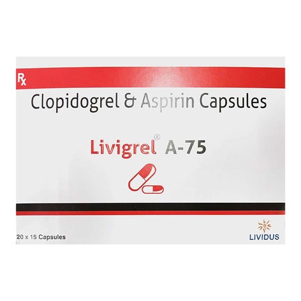 LIVIGREL A 75 Capsule 15's