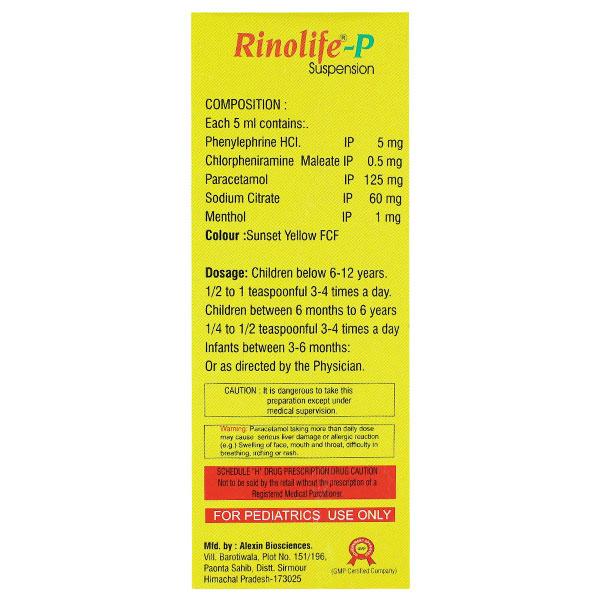 RINOLIFE P Suspension 60ml