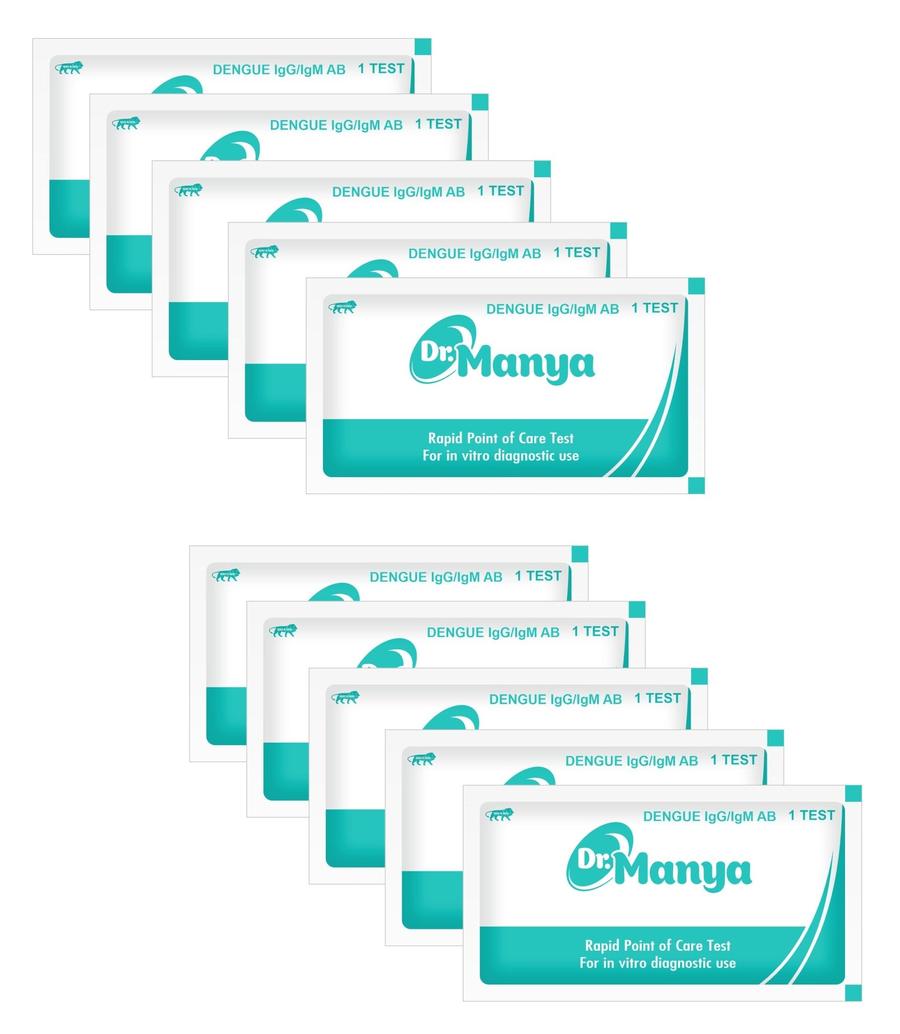 Dr. Manya Dengue IGG/IGM Rapid Card Kit - Global Surgicals