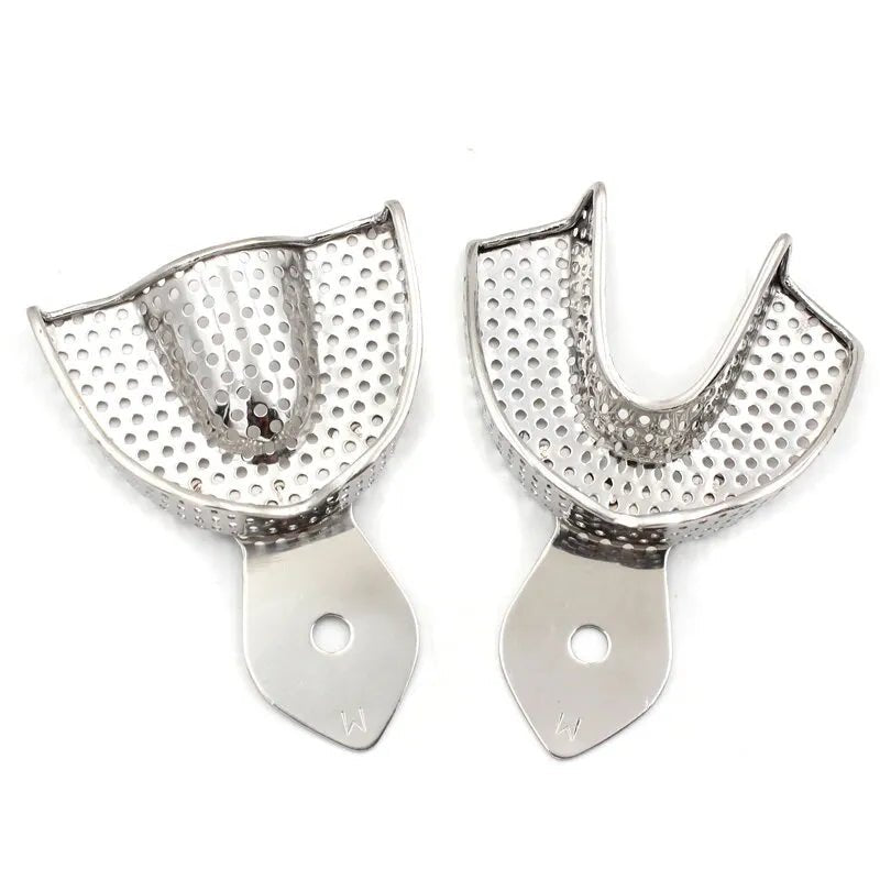 Dr. Steve Dentulous Perforated Rim Lock Impression Trays - Global Surgicals