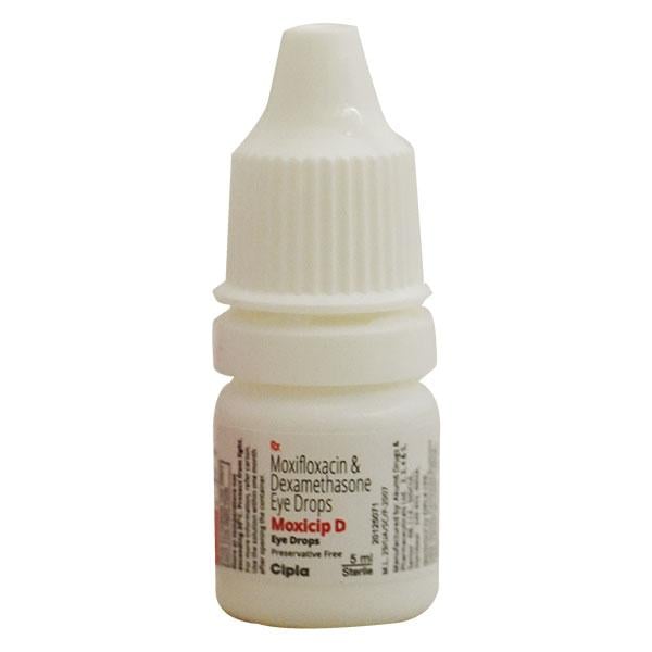 Moxicip D Eye Drops 5ml