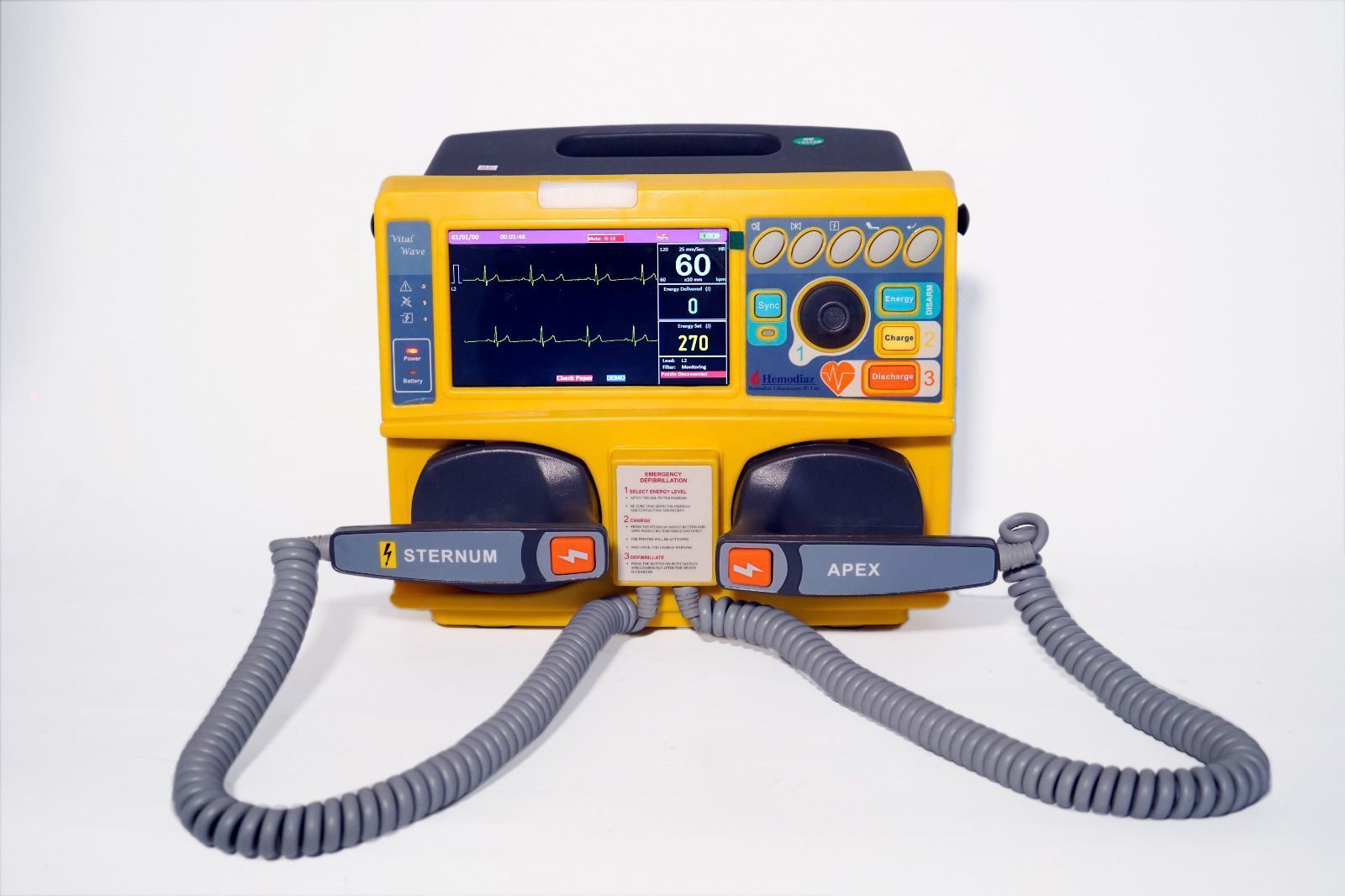 Dr.Diaz Biphasic Defibrillator - Global Surgicals