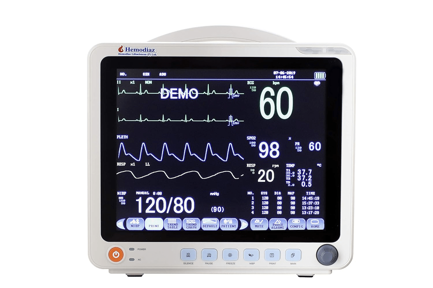Dr.Diaz Multi 5 Para Patient Monitor - Global Surgicals