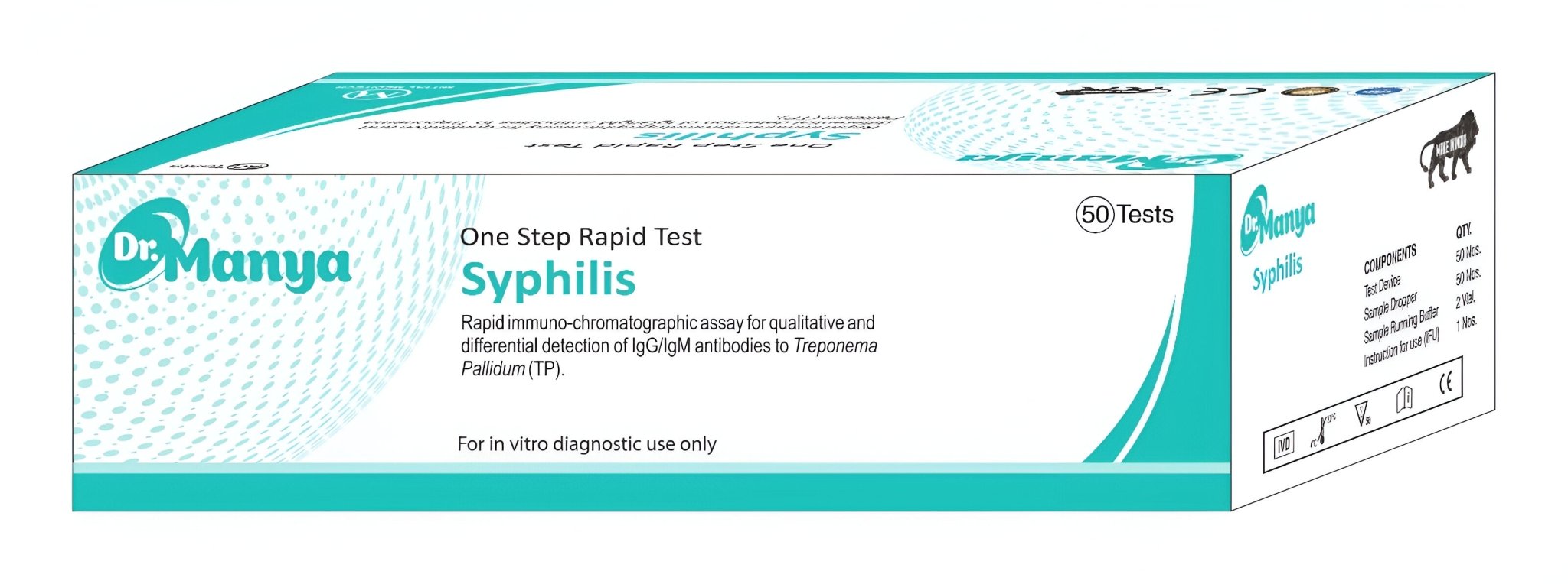 Dr.Manya Syphilis Serum/Plasma Test Kit - Global Surgicals