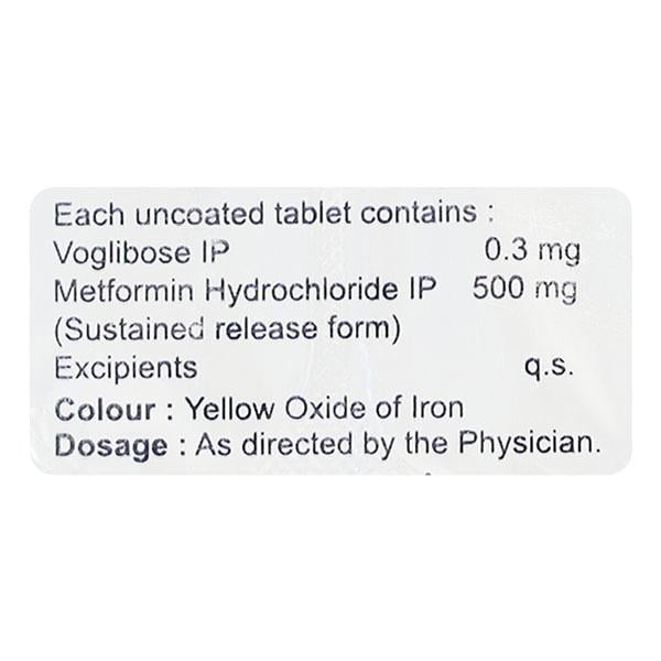VOGLIBASE M 3 Tablet 10's