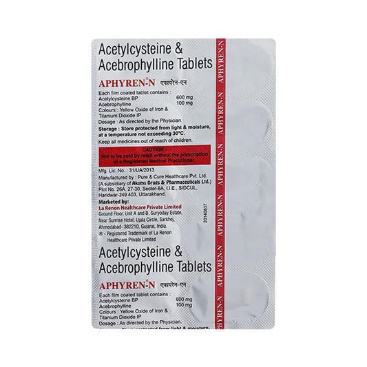 APHYREN N Tablet 10's