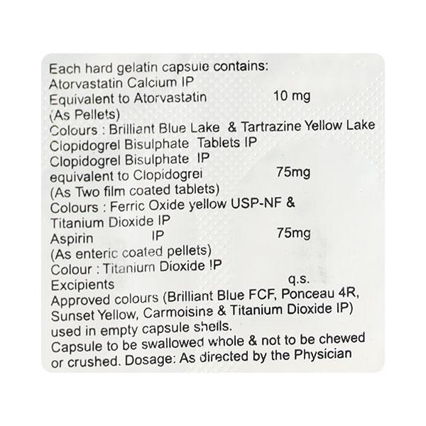 Atorsave Gold 10mg Capsule 10'S