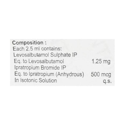 DUOHALE Respules 5X2.5ml - Global Surgicals
