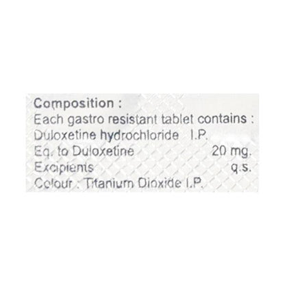 DUPAX 20mg Tablet 15's - Global Surgicals