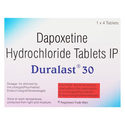 Duralast 30 Tablet 4's - Global Surgicals