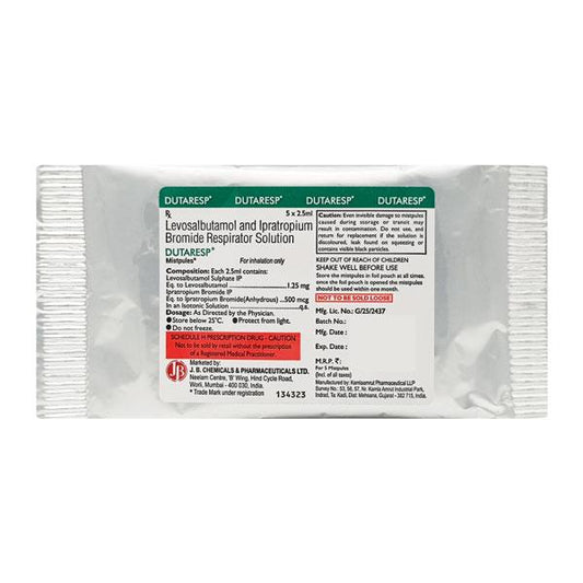 DUTARESP Mistpules 5X2.5ml - Global Surgicals