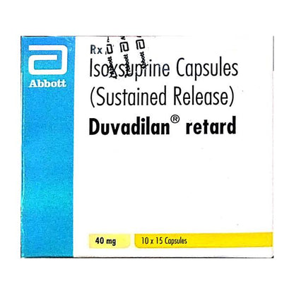 DUVADILAN RETARD 40mg Capsule 15's - Global Surgicals