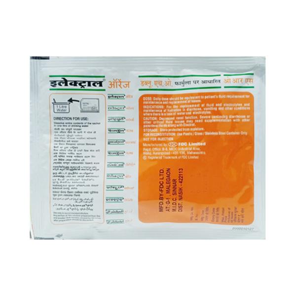 ELECTRAL ORANGE FLAVOUR Powder 21.8gm