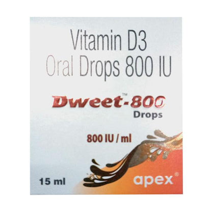 DWEET 800 Drops 15ml - Global Surgicals