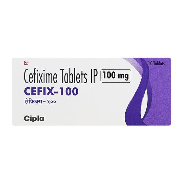 Cefix 100mg Tablet 10'S