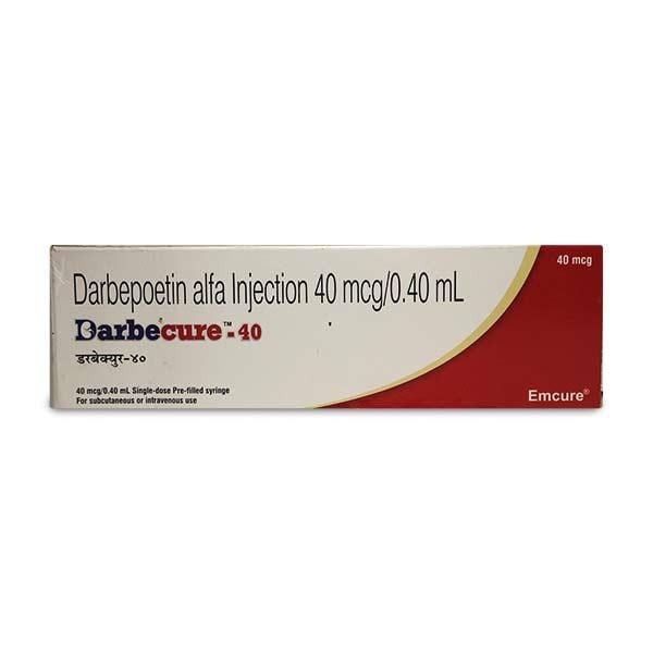Darbecure 40mcg Injection(Pfs) 1's