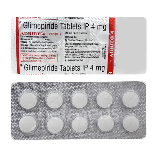 Adride 4mg Tablet 10'S