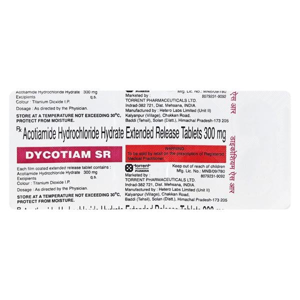 DYCOTIAM SR 300 Tablet 10's - Global Surgicals