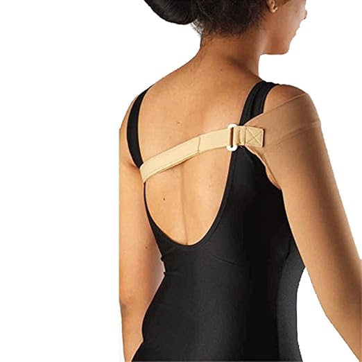 Dyna Comprezon Lymphoedema Stockings Class 2 - CGH Arm Sleeve with out Hand with Belt - Global Surgicals