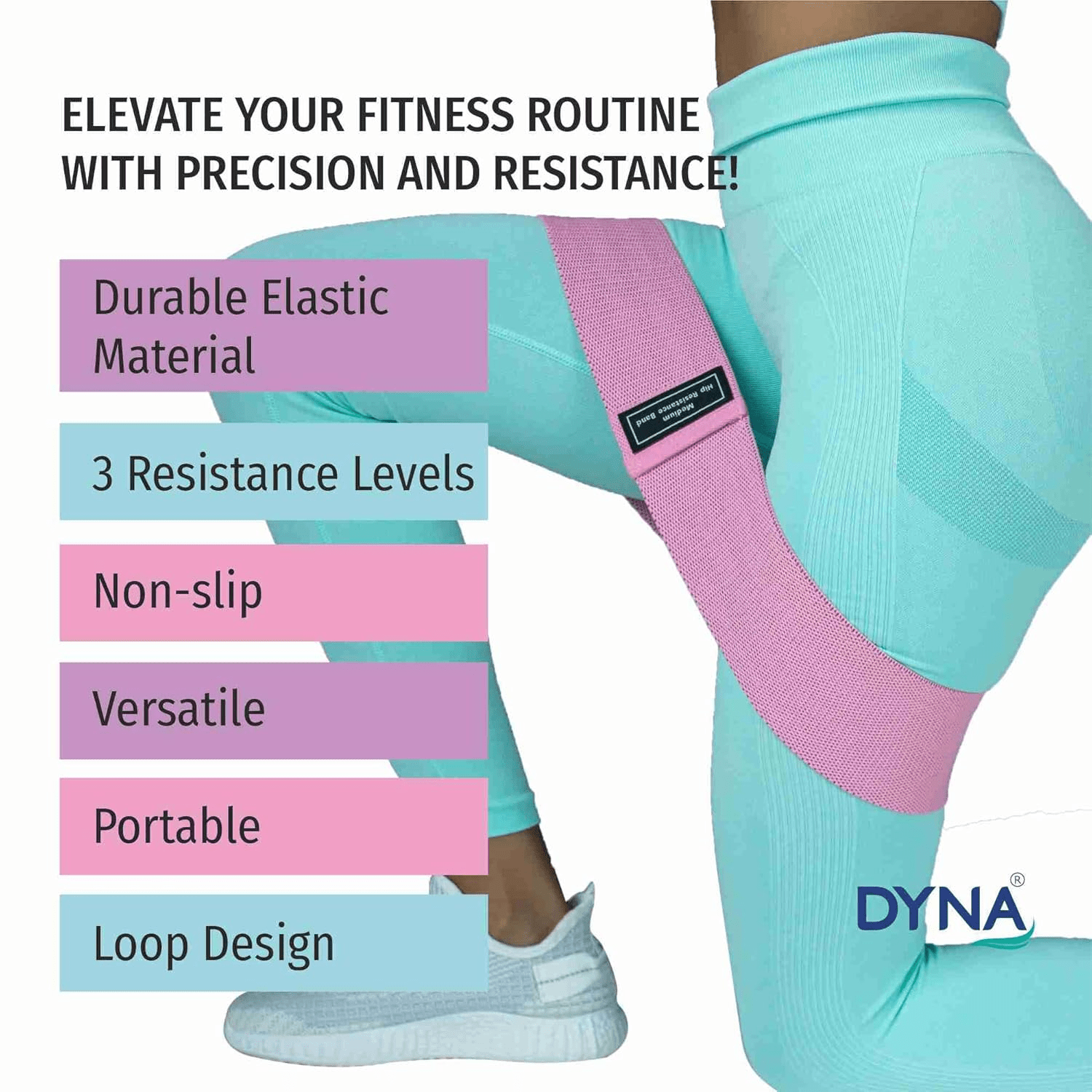 Dyna Fabric Resistance Band - Global Surgicals