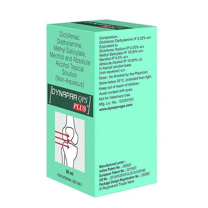 Dynapar Qps Plus Solution 30ml - Global Surgicals