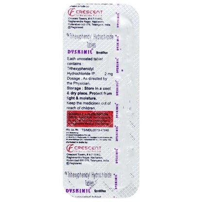 Dyskinil 2mg Tablet 10'S - Global Surgicals
