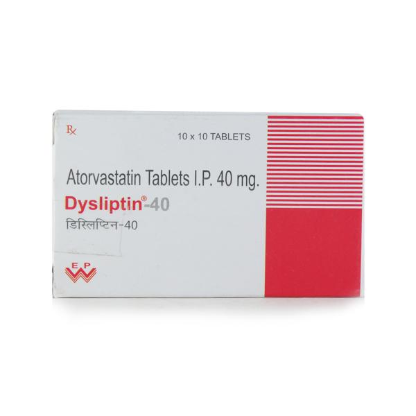 Dysliptin 40mg Tablet 10'S - Global Surgicals