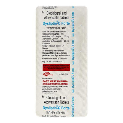 Dysliptin C Forte Tablet 10'S - Global Surgicals